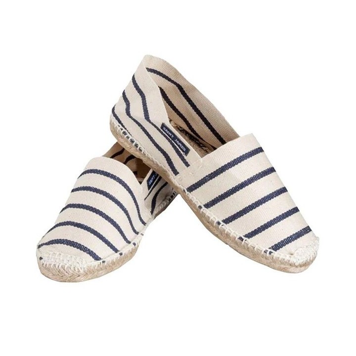 Saint James 3716 Espadrille Herren Espadrille R H mit einer Sohle aus geknüpfter Pflanzenfaser