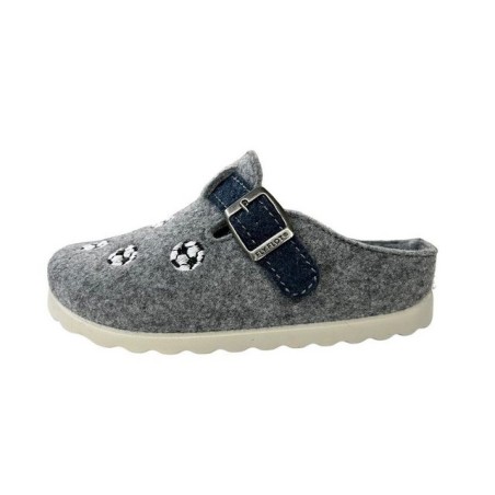 Fly Flot FLY FLOT Jungen Filz Pantoffel 200000-09 grey Hausschuh