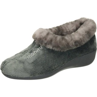 Manitu-Home Hausschuhe Hausschuh aus Flauschstoff