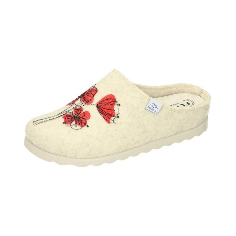 Fly Flot Hausschuhe Pantoffel aus Wollfilz