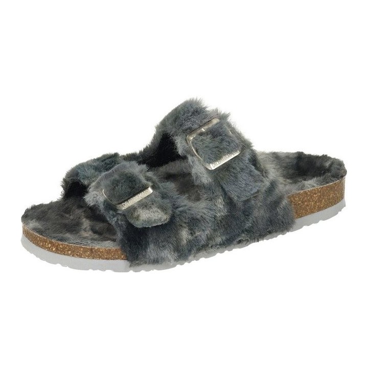 Dr. Brinkmann Hausschuhe Hausschuh aus Flauschstoff