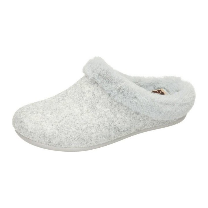 Manitu-Home Hausschuhe Hausschuh aus Flauschstoff