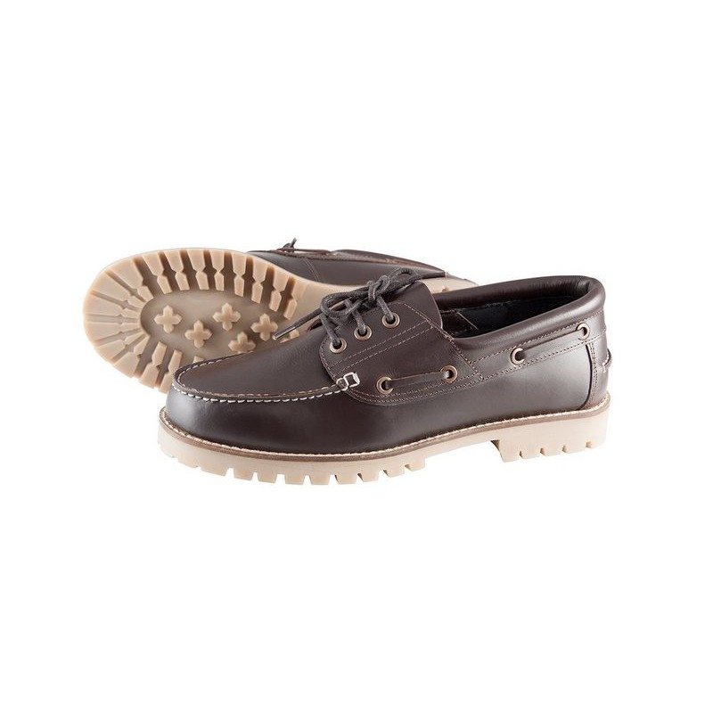 PFIFF Freizeitschuh / Bootsschuh Canvas Bootsschuh aus echtem Leder