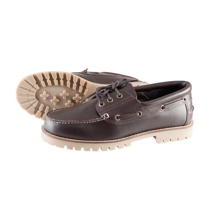 PFIFF Freizeitschuh / Bootsschuh Canvas Bootsschuh aus echtem Leder