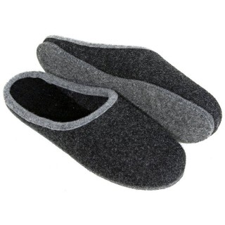 Pantoffelmann Wollfilzpantoffel Herren Filzpantoffel leichte Pantoffel Hausschuhe Pantoffel (1 Paar)