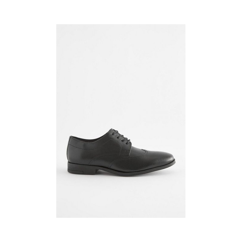 Next Lederschuhe mit Zehenkappe und Flügel Schnürschuh (1-tlg)