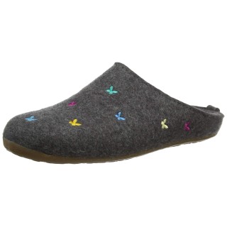 HAFLINGER Damen Everest Farfalline Pantoffeln 43