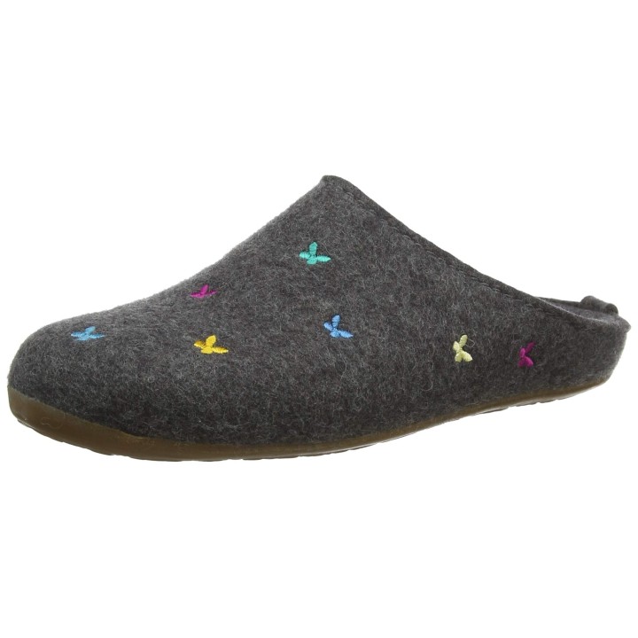 HAFLINGER Damen Everest Farfalline Pantoffeln 43