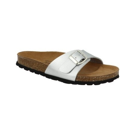 La Maison De L'espadrille  Sandalen MADRID Maison de l'Espadrille -2 ARGENT / BOUCLE ARGENT 3505