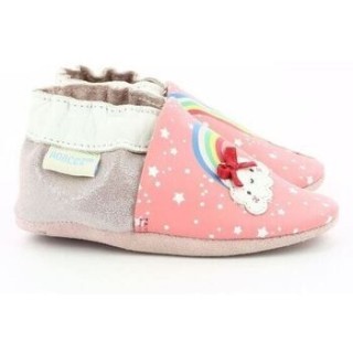 Robeez  Pantoffeln Kinder RAINBOW  13 - PASTE ROSE 771090
