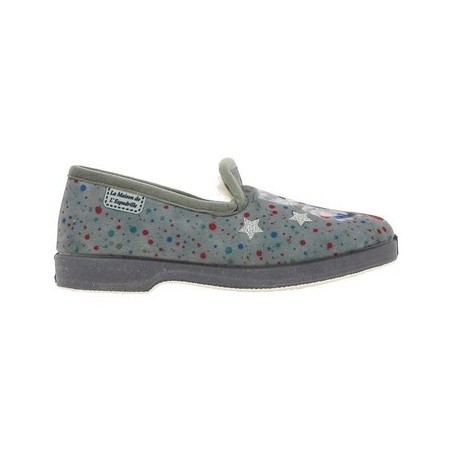 La Maison De L'espadrille  Hausschuhe 76534 Maison de l'Espadrille GRIS 7653-4