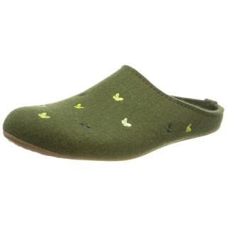 HAFLINGER Damen Everest Farfalline Hausschuh 43