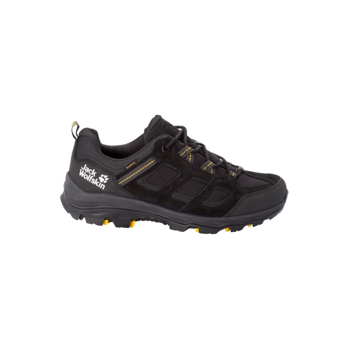 Jack Wolfskin Vojo 3 Texapore Low Men Wasserdichte Wanderschuhe Herren 39.5 miscellaneous,black,yellow Black / Burly Yellow X