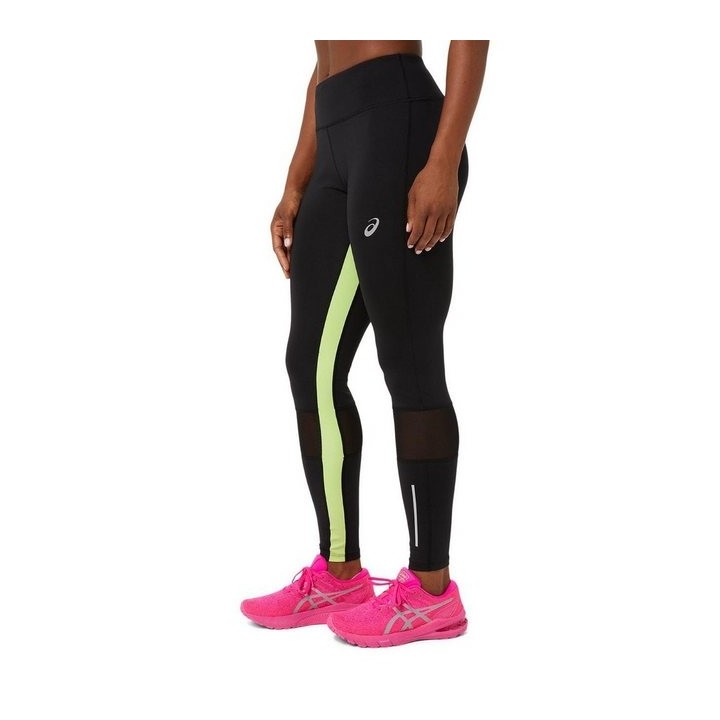 Asics Asics Lite Show Tight Damen Performance Black Lime Green Outdoorschuh