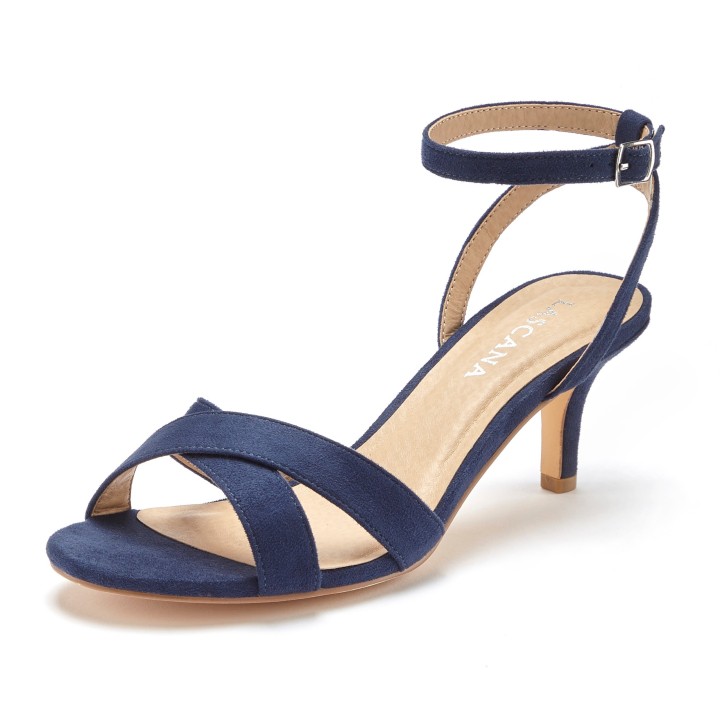 LASCANA Sandalette »Sommerschuh«, High-Heel-Sandalette, Riemchensandalette, Sommerschuh VEGAN