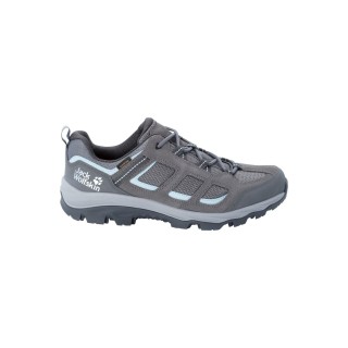 Jack Wolfskin Vojo 3 Texapore Low Women Wasserdichte Wanderschuhe Damen 35.5 miscellaneous,grey,blue Tarmac Grey / Light Blue