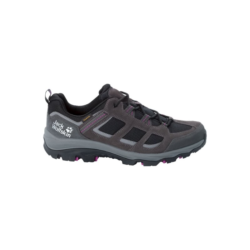 Jack Wolfskin Vojo 3 Texapore Low Women Wasserdichte Wanderschuhe Damen 42.5 miscellaneous,grey,purple Dark Steel / Purple