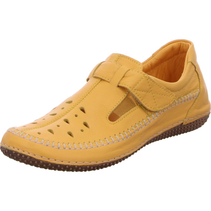 Sportliche Slipper gelb 38