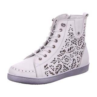 Stiefeletten weiss 38