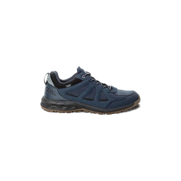 Jack Wolfskin Woodland 2 Texapore Low Men Wasserdichte Wanderschuhe Herren 39.5 blue night blue