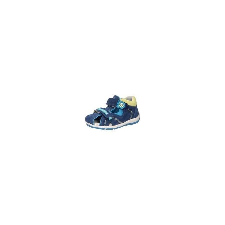 Superfit Freddy Lauflern Sandale Jungen blau|blau