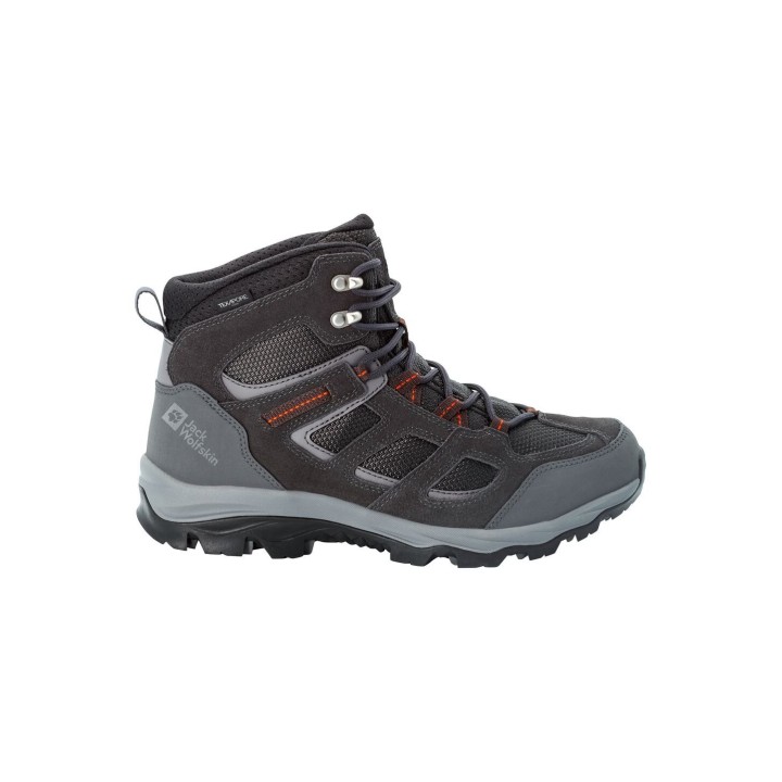 Jack Wolfskin Vojo 3 Texapore Mid Men Wasserdichte Wanderschuhe Herren 39.5 miscellaneous,grey,orange grey / orange