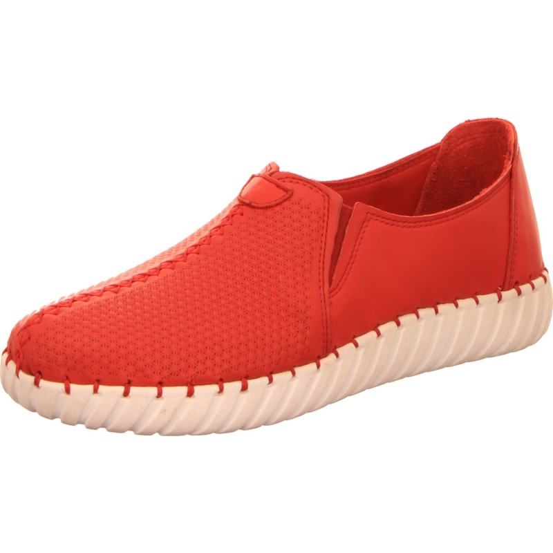 Sportliche Slipper rot 36
