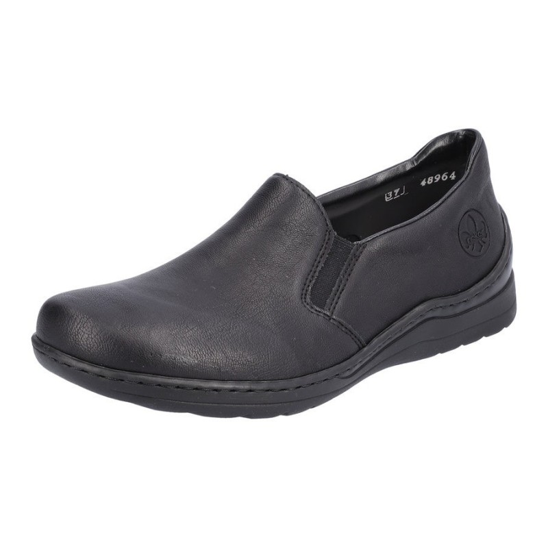 Rieker Slipper, Alltagsschuh, Schlupfschuh, Freizeitschuh mit beidseitigem Stretch
