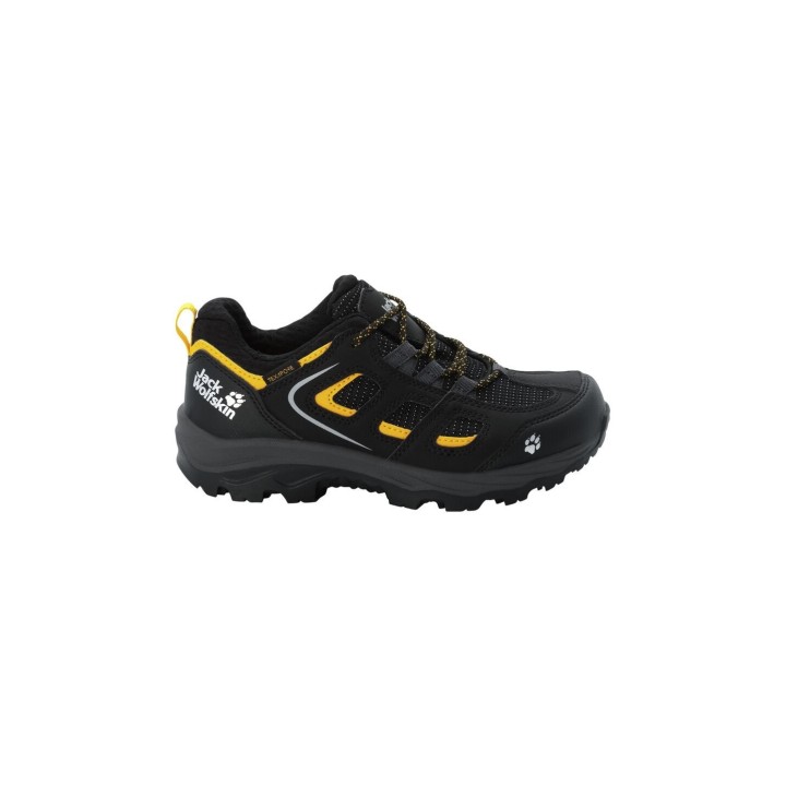 Jack Wolfskin Vojo Texapore Low Kids Wasserdichte Wanderschuhe Kinder 31 miscellaneous,black,yellow Black / Burly Yellow