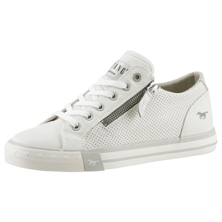 Mustang Shoes Sneaker, mit Reißverschluss, Freizeitschuh, Halbschuh, Schnürschuh