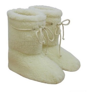 Welt der Träume Merino Warme, Bequeme Hausschuhe Wolle Hüttenschuhe aus Schafwolle Plüsch Hausschuhe