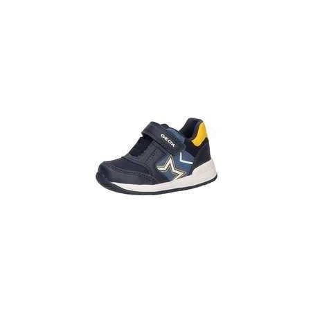 Geox B Rishon Boy Sneaker Jungen blau|blau|blau|blau