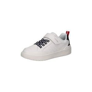 Geox J Washiba Boy Sneaker Jungen weiß|weiß|weiß