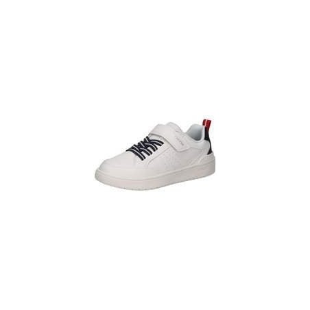 Geox J Washiba Boy Sneaker Jungen weiß|weiß|weiß