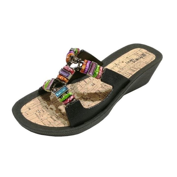 Linea Scarpa Linea Scarpa SANTORIN Modische Badeschuhe Pantoletten Damen Badeschuh