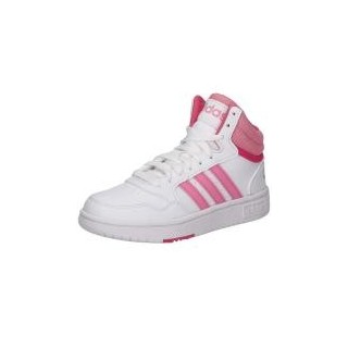 adidas Hoops 3.0 Mid K Sneaker Mädchen weiß|weiß|weiß|weiß