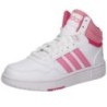 adidas Hoops 3.0 Mid K Sneaker Mädchen weiß|weiß|weiß|weiß