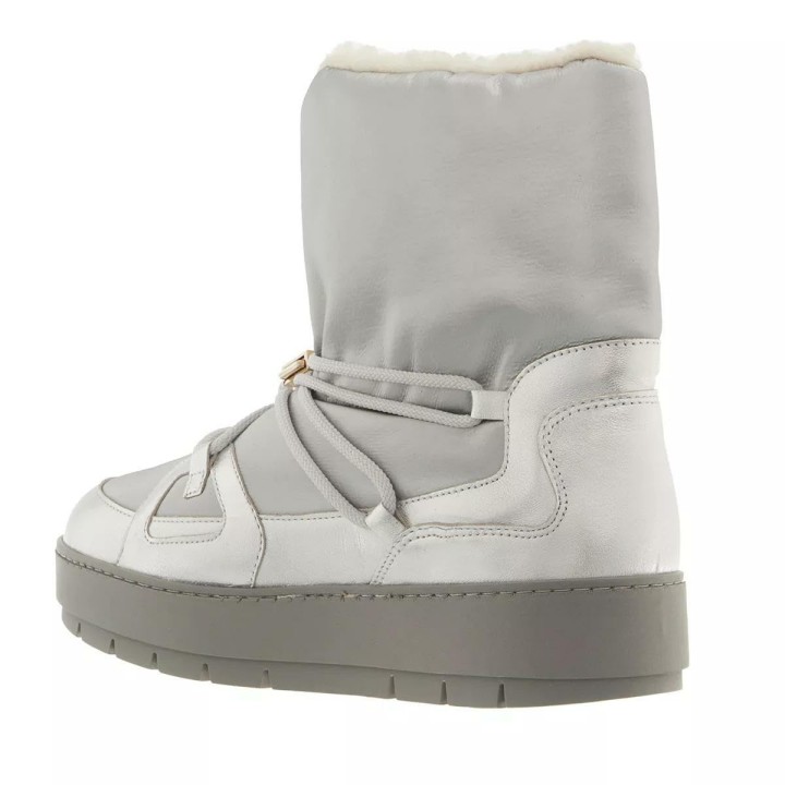 Stiefeletten silber 37