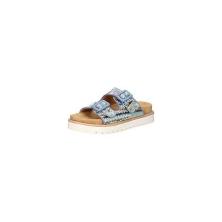 Mustang Pantolette Damen blau|blau|blau