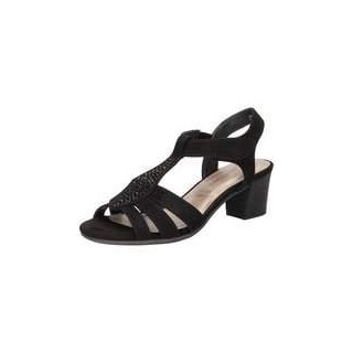 Via della Rosa Sandale Damen schwarz|schwarz|schwarz