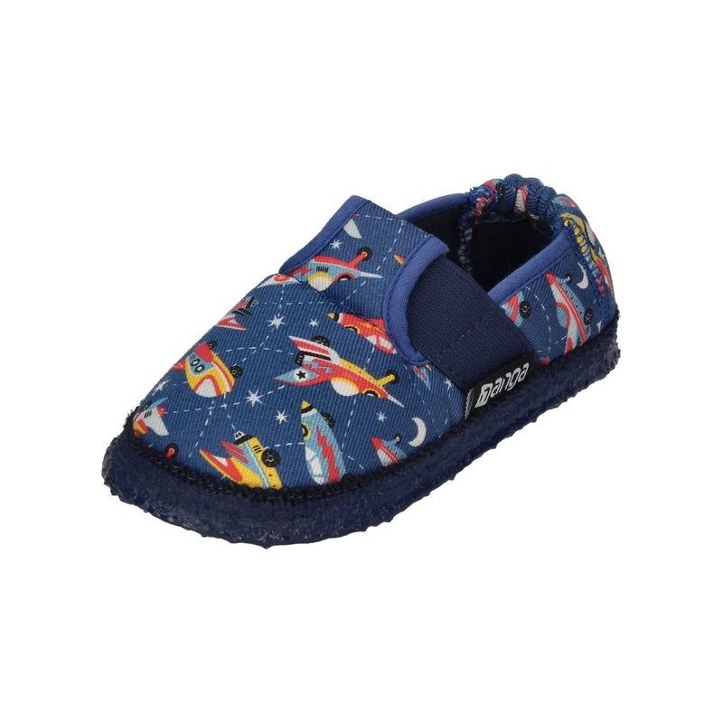 NANGA AERO Hausschuh Blau