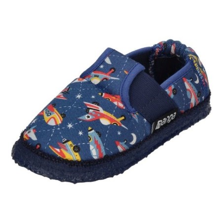NANGA AERO Hausschuh Blau