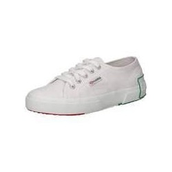 Superga Big Rubber Patch Sneaker Damen weiß|weiß