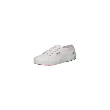 Superga Big Rubber Patch Sneaker Damen weiß|weiß