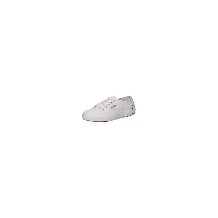 Superga Big Rubber Patch Sneaker Damen weiß|weiß