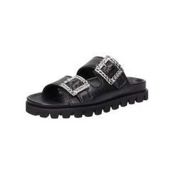 Kennel und Schmenger Net Pantolette Damen schwarz|schwarz