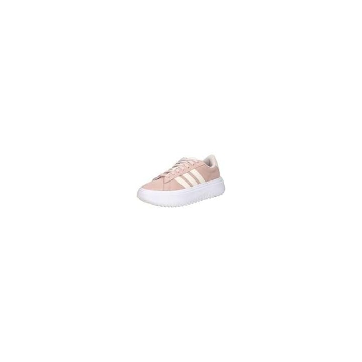 adidas Grand Court Platform Suede Damen rosa|rosa