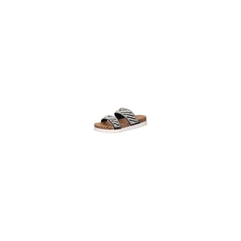 Claudia Ghizzani Pantolette Damen schwarz|schwarz