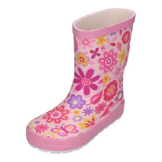 KOEL WELLIE BARE MULTI Barfußschuh Fuchsia Flowers