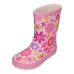 KOEL WELLIE BARE MULTI Barfußschuh Fuchsia Flowers